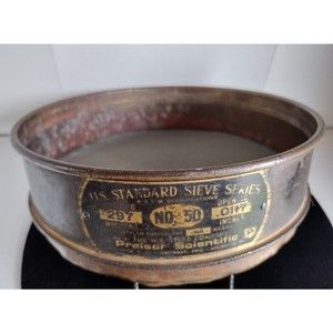 Vintage Preiser Scientific Standard Testing Sieve #50